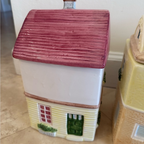 Vintage Village SET OF 4 Dry Good Jars - Picture 15 of 15